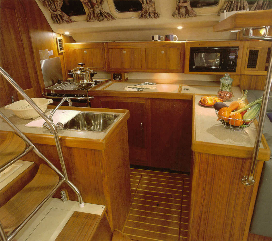 Hunter 460 Galley