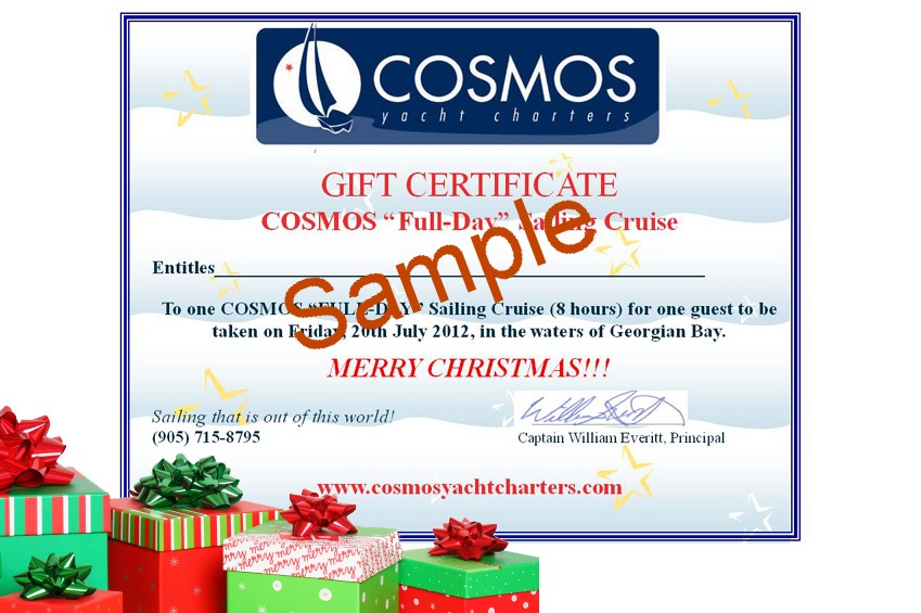 Sample Gift Certificate