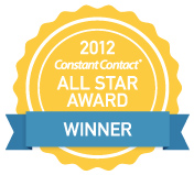 Constant Contact 2012 All Star Award