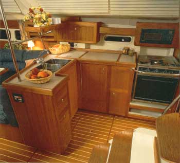 Hunter 410 Galley